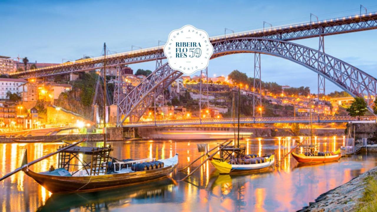 Ribeira Flores 59 Downtown Apartments Porto Ngoại thất bức ảnh